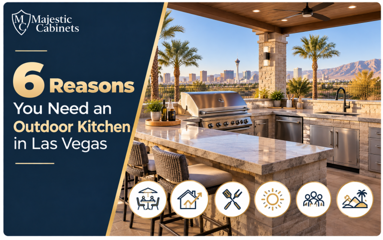 Benefits of adding an outdoor kitchen to your Las Vegas home