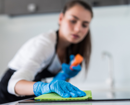 how to clean your kitchen cabinets