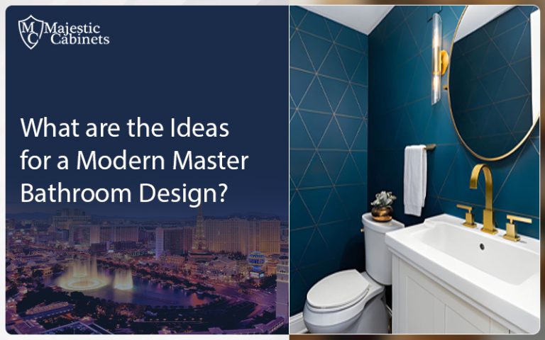 What are the Ideas for a Modern Master Bathroom Design