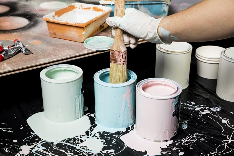 how to dispose of old paint