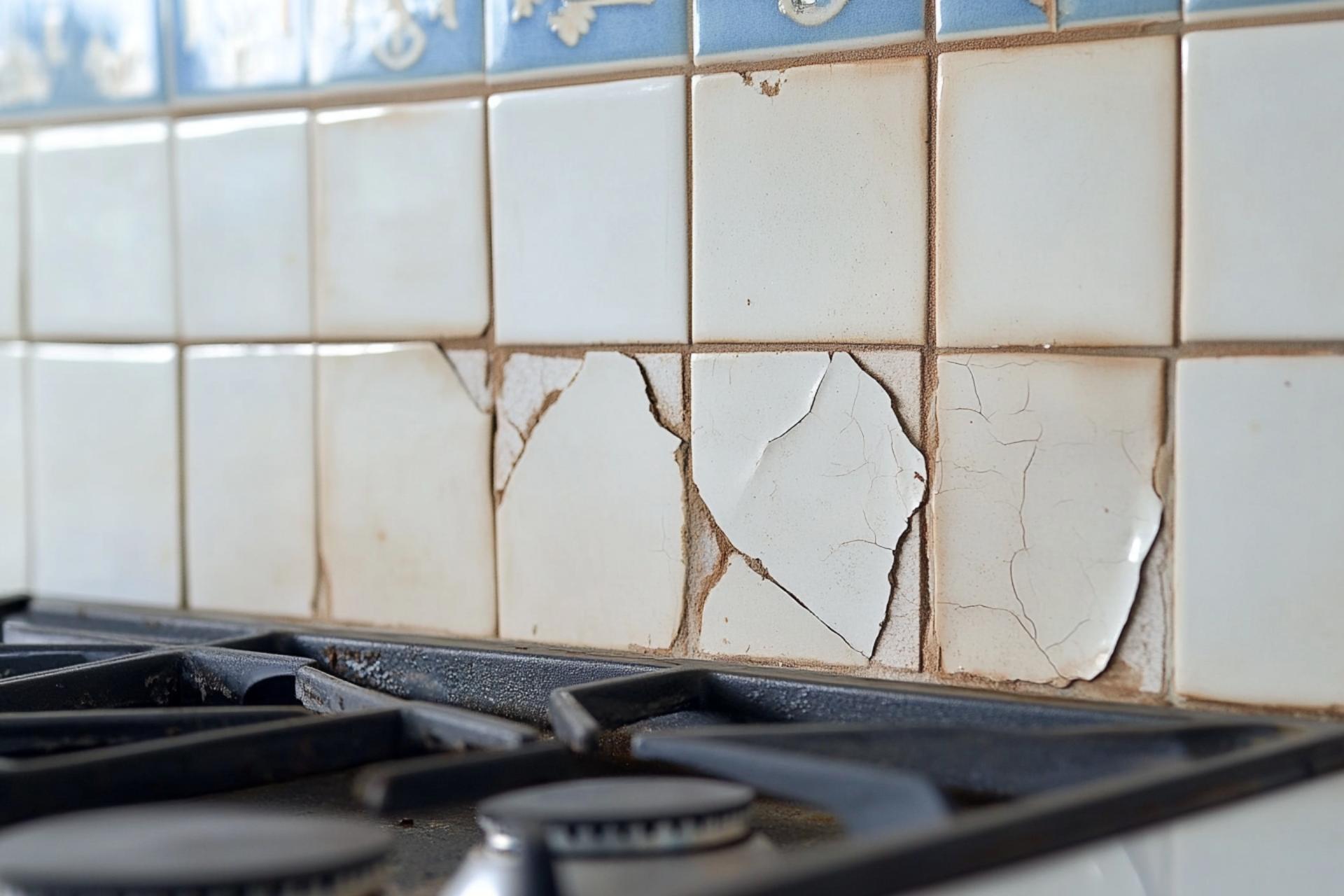 Cracks or Chips in the Tile