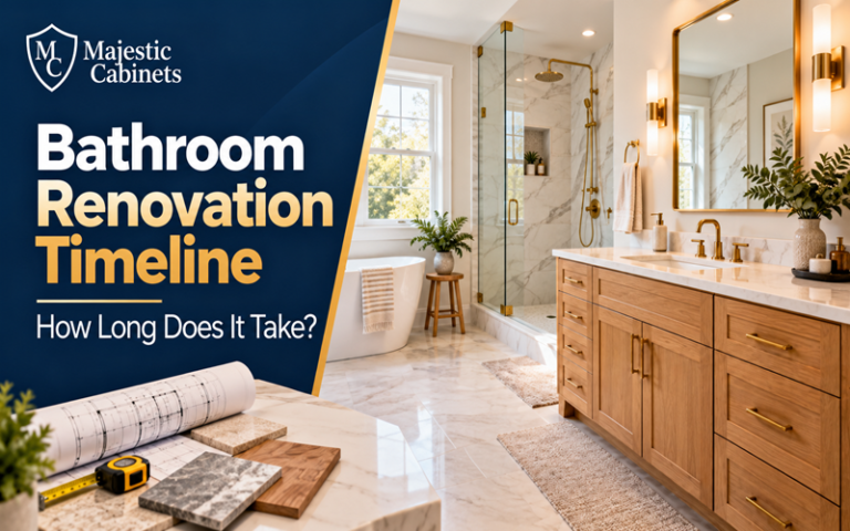 How long does it take to renovate a bathroom, from demolition to completion